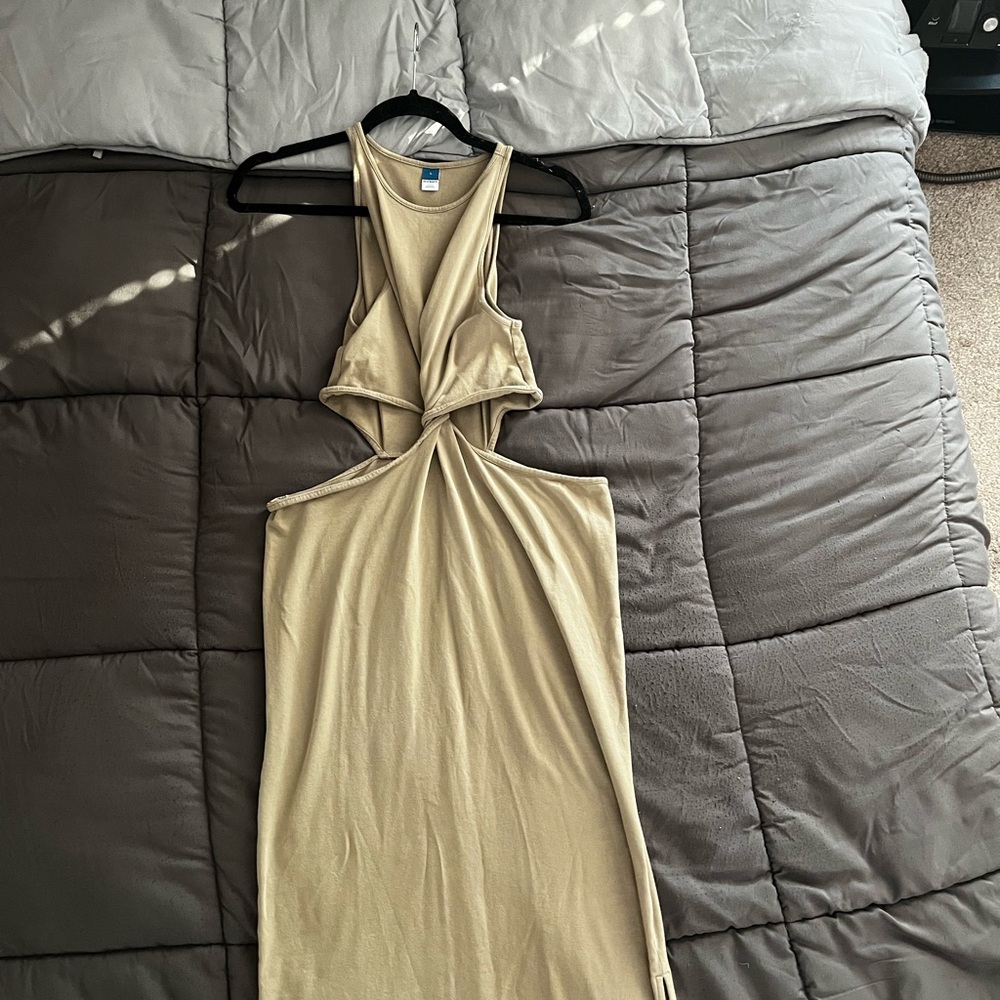 Old Navy Tan Dress